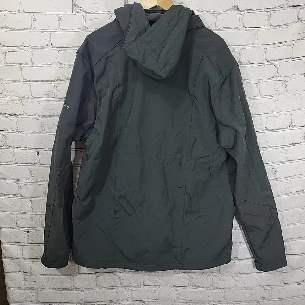 Eddie‎ Bauer Jacket Mens XL Huntsman MBA Utah State University Hooded